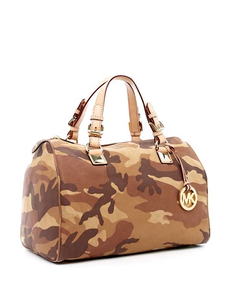 michael kors camo satchel|Amazon.com: Michael Kors Camouflage Bag.